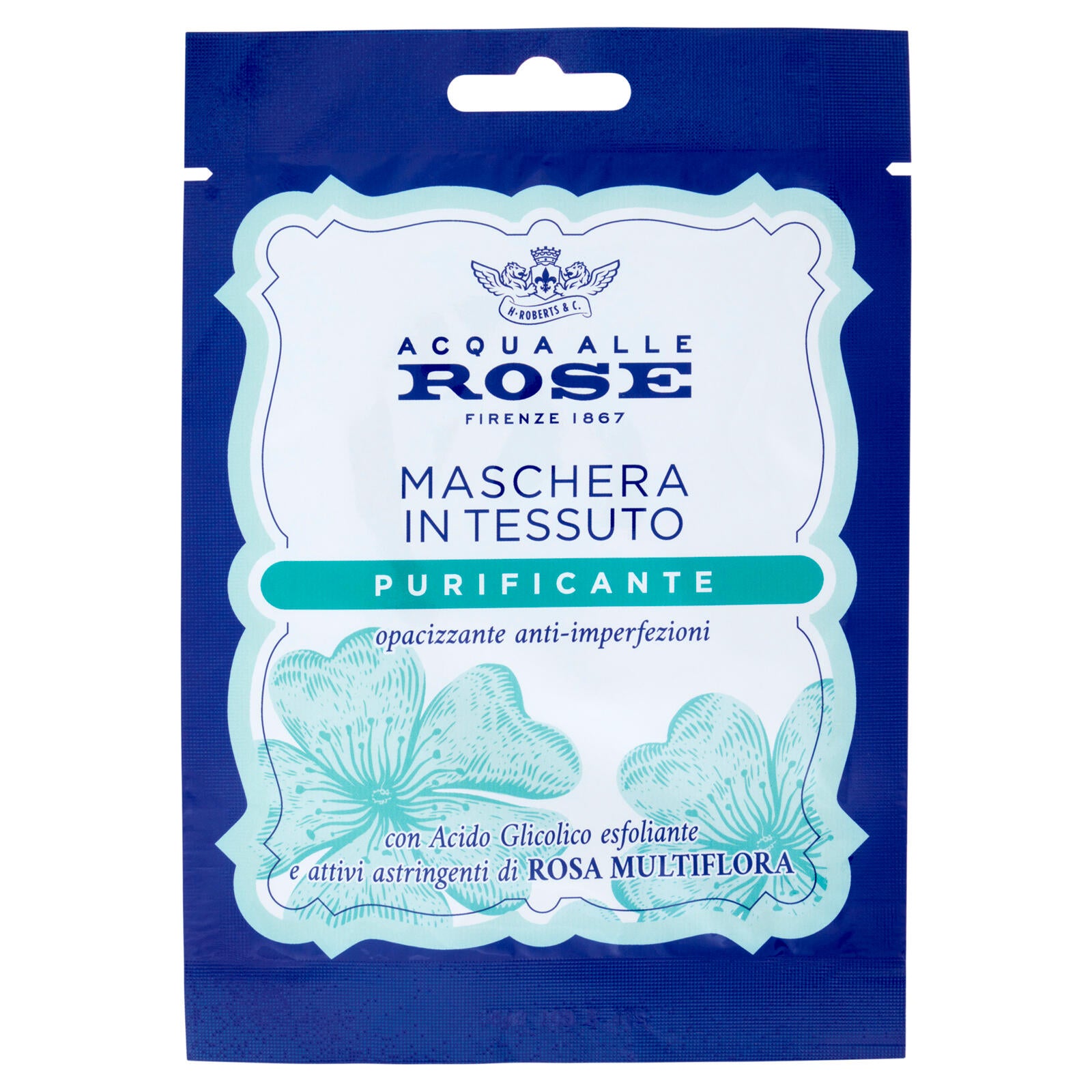 Acqua alle Rose Maschera in Tessuto Purificante 1 pz (25519001)