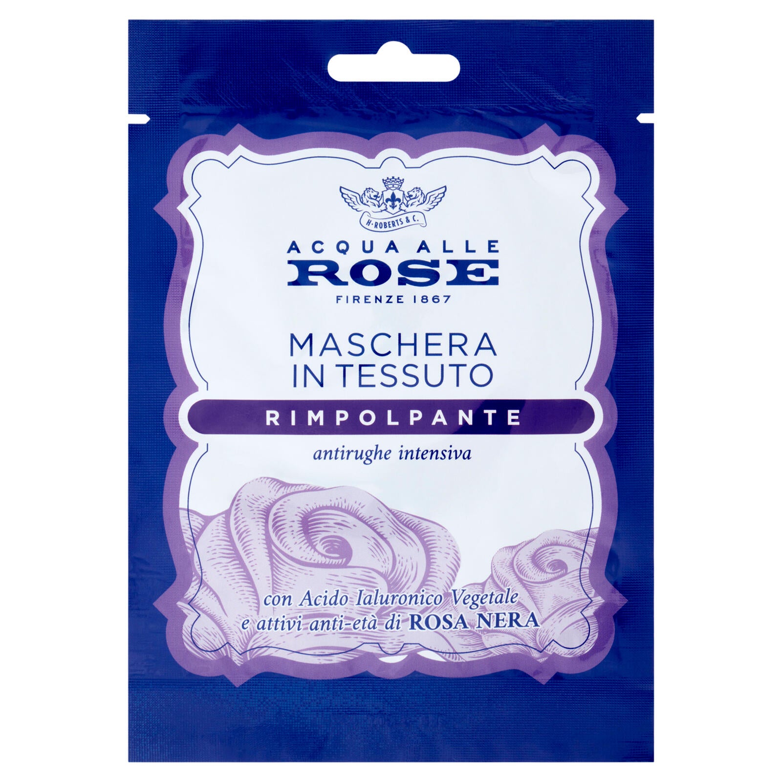 Acqua alle Rose Maschera in Tessuto Rimpolpante 1 pz (25519002)