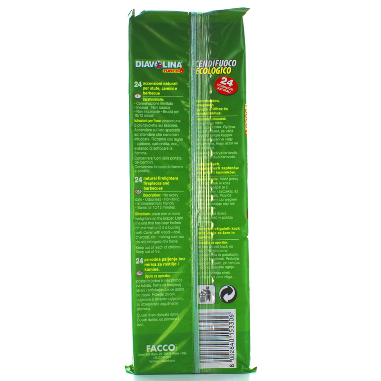 Diavolina - Accendigrill Ecologica - 24 Cubi (25525332)