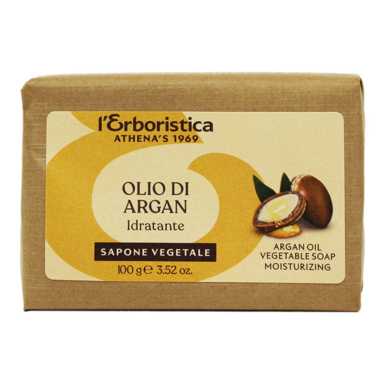 L'ERBORISTICA - Sapone vegetale all'olio di argan idratante - 100 g (25531510)