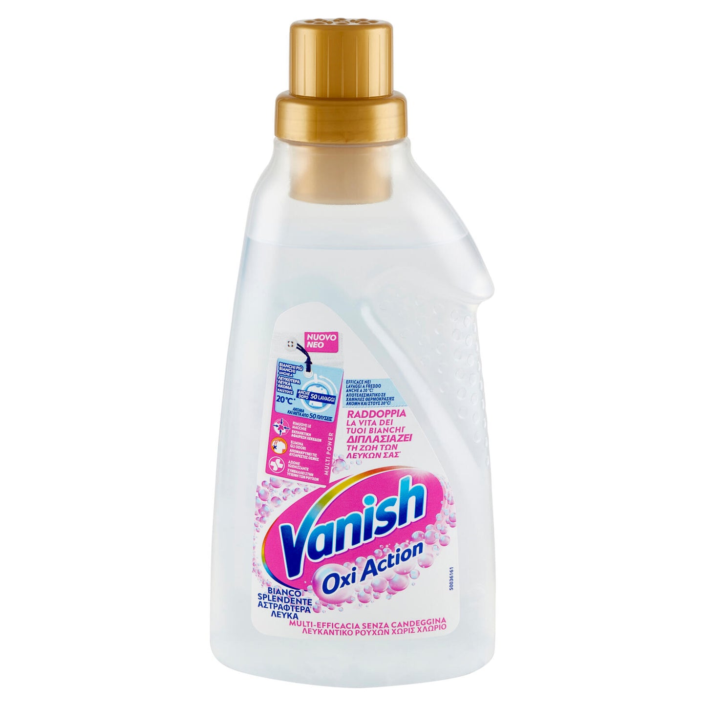 Vanish Oxi Action Gel Bianco Smacchiatore bucato 750ml