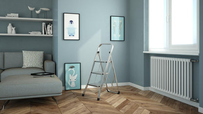 Colombo Sgabello in acciaio 3 gradini (25523320)