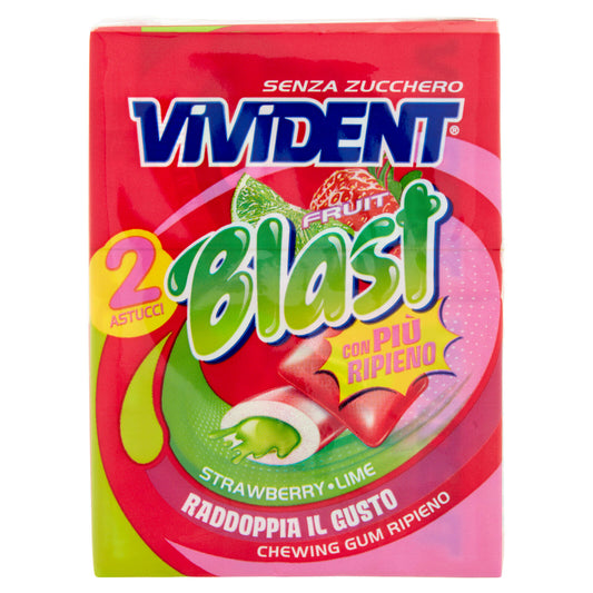 Vivident Fruit Blast Strawberry Lime 2 x 30 g (25613617)