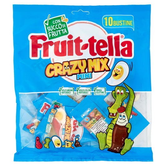 Fruit-tella Crazy Mix Mini 10 Bustine 250 g (25530002)