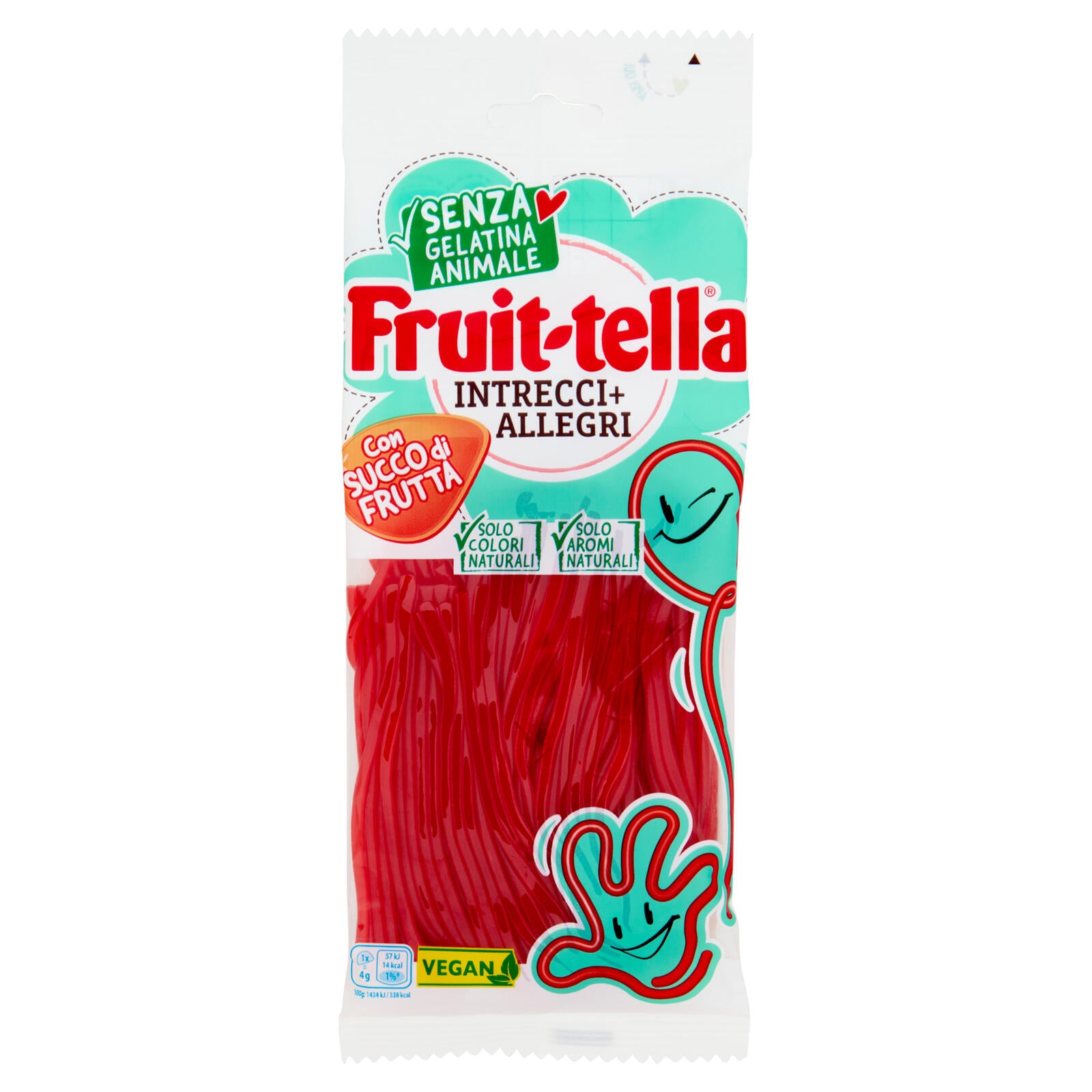 Fruit-tella Intrecci + Allegri 125 g (25530016)