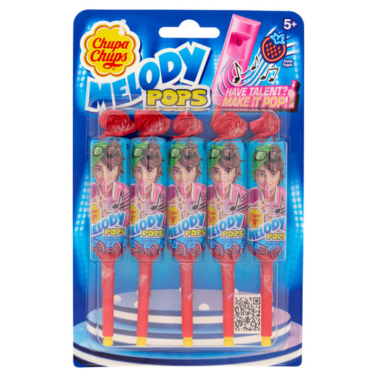 Chupa Chups Melody Pops Aroma Fragola 5 x 15 g (25522441)