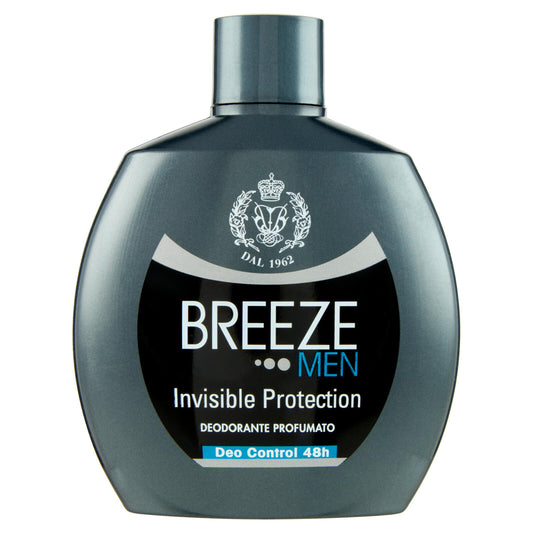Breeze Men Invisible Protection Deodorante Profumato 100 mL