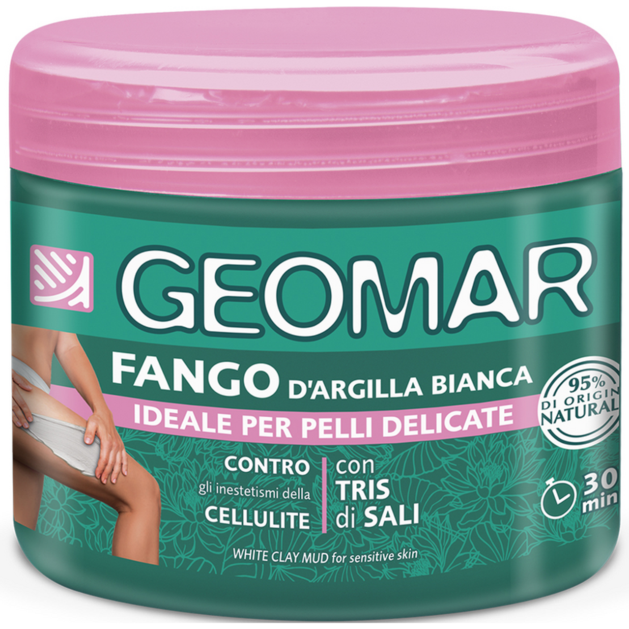 GEOMAR - Crema Corpo al Fango d'Argilla Bianca - 600 g (25530491)