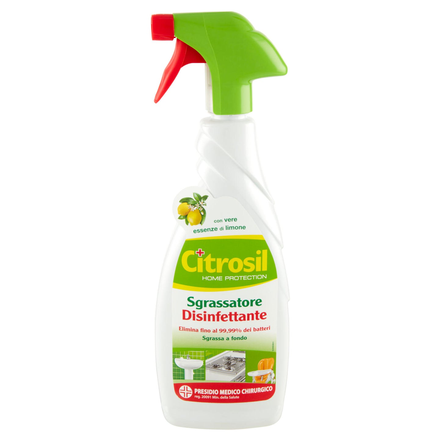 Citrosil Home Protection - Sgrassatore Disinfettante, 650 ml