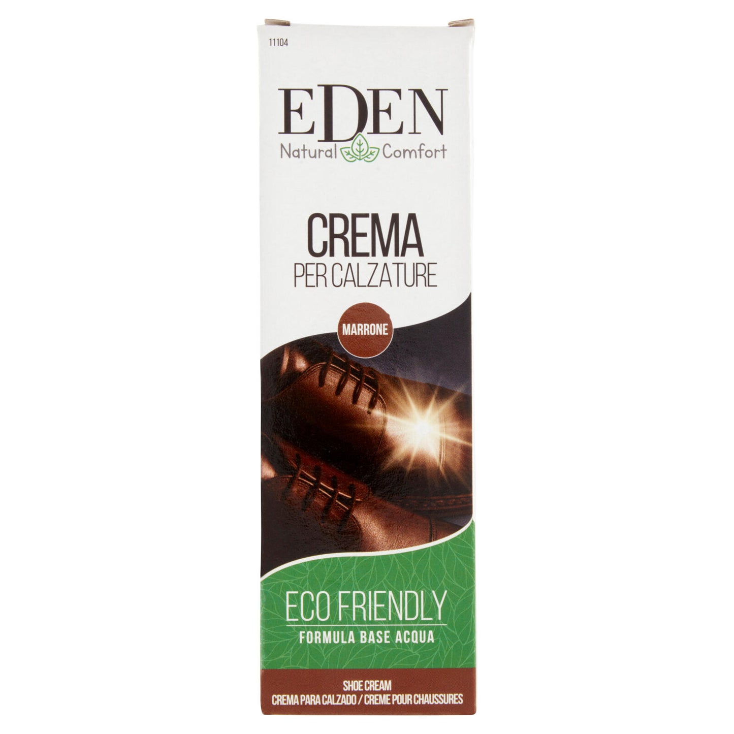 Eden Natural Comfort Crema per Calzature Marrone 50 ml (25525886)