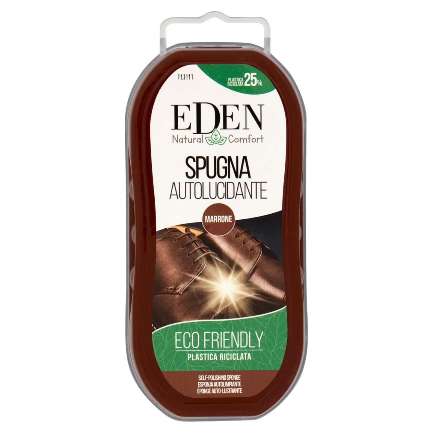Eden Natural Comfort Spugna Autolucidante Marrone (25525934)