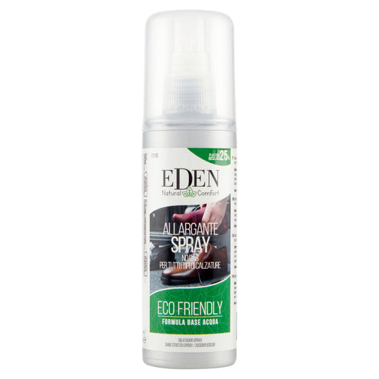 Eden Natural Comfort Allargante Spray No Gas per Tutti i Tipi di Calzature 100 ml