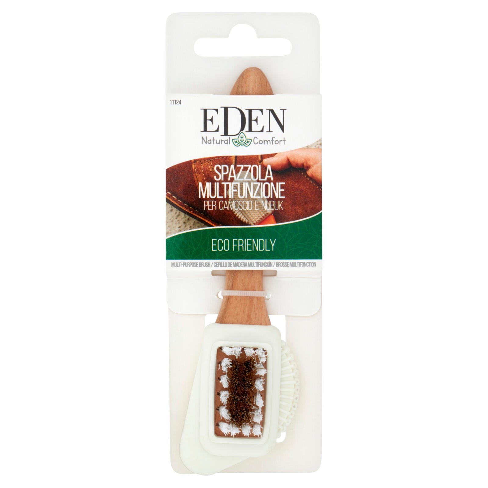 Eden Natural Comfort Spazzola Multifunzione per Camoscio e Nubuk (25525933)