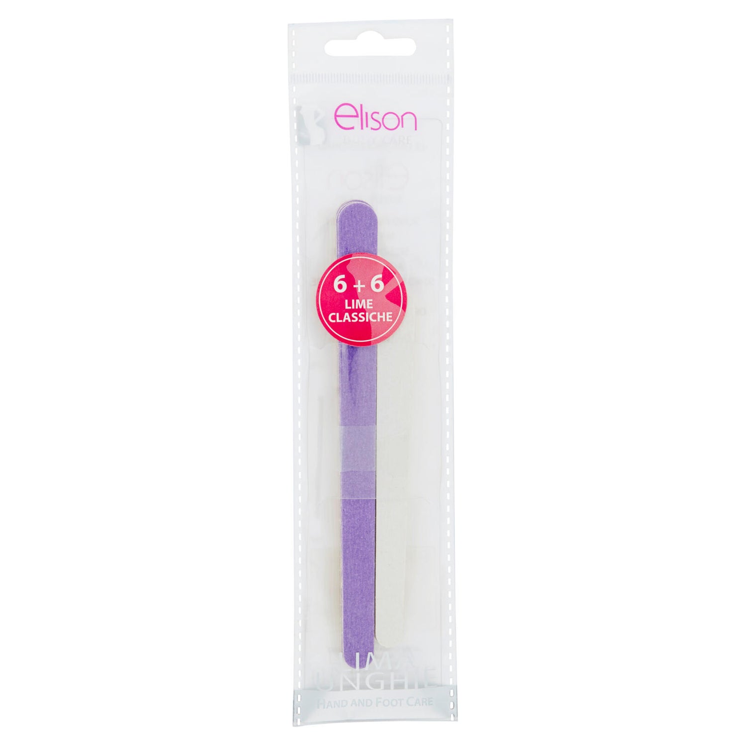 elison Body Care Hand and Foot Care Lime unghie cartone assortite 12 pz (25526005)