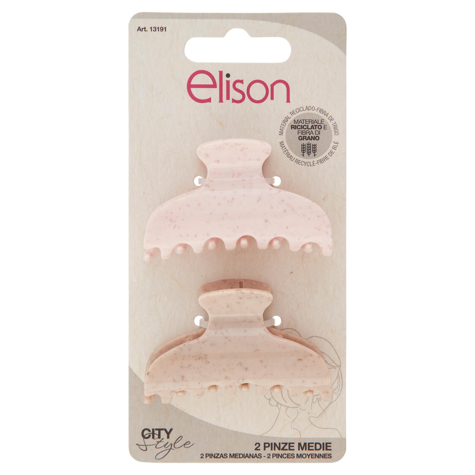 elison Pinze Medie Natural 2 pz (25526139)