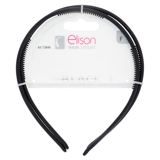 elison Hair Stlylist Cerchietto Black 2 pz (25526059)