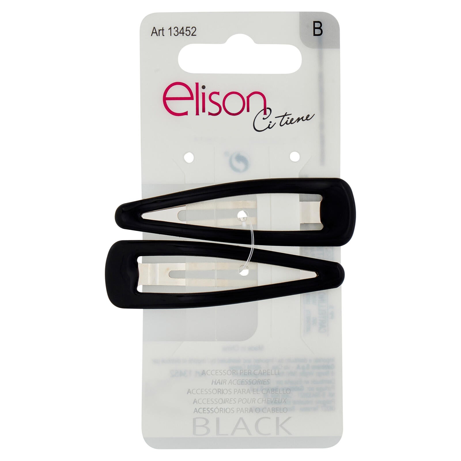 elison Clic Clac Black 2 pz (25526046)