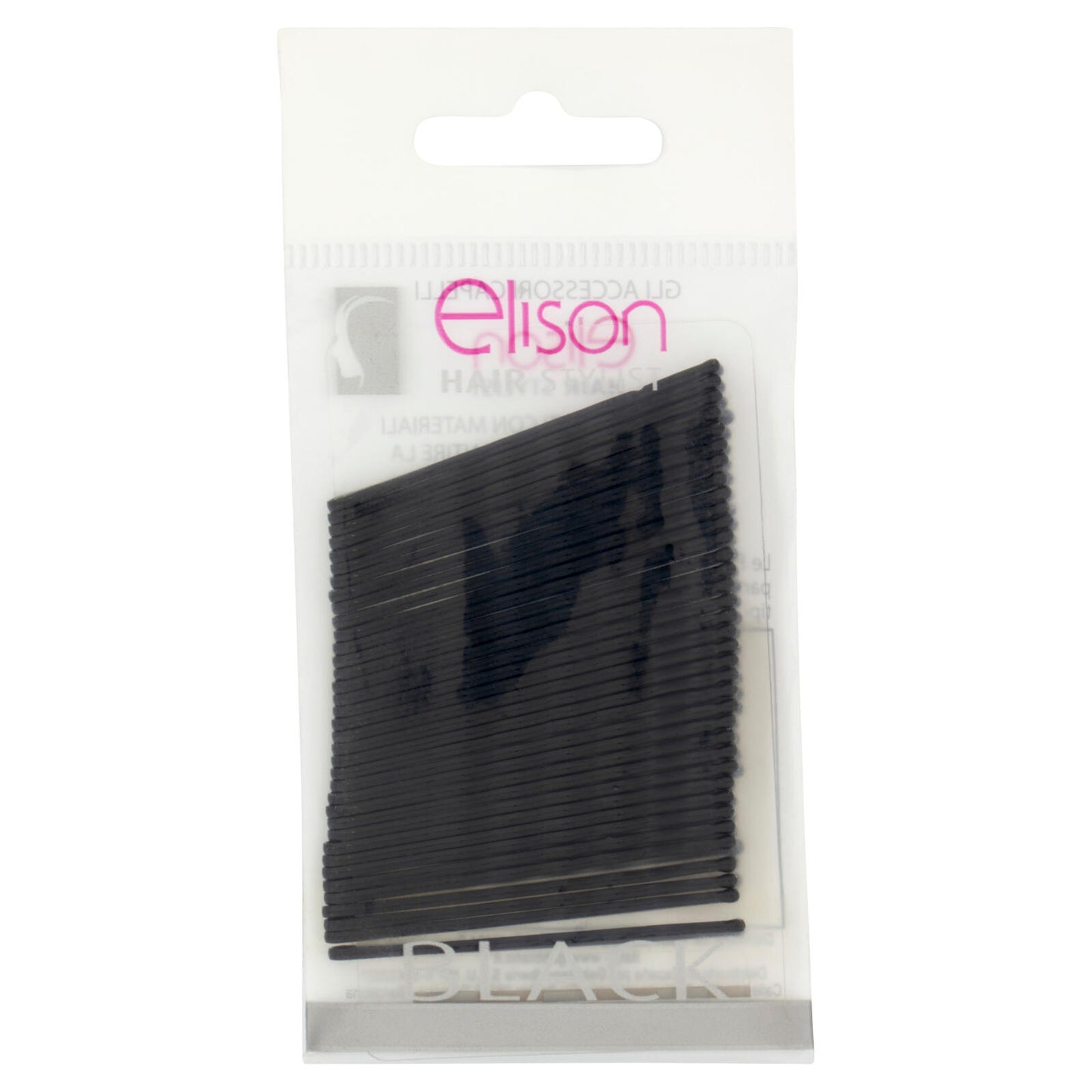 elison Hair Stylist Mollette classic Black 36 pz (25526087)