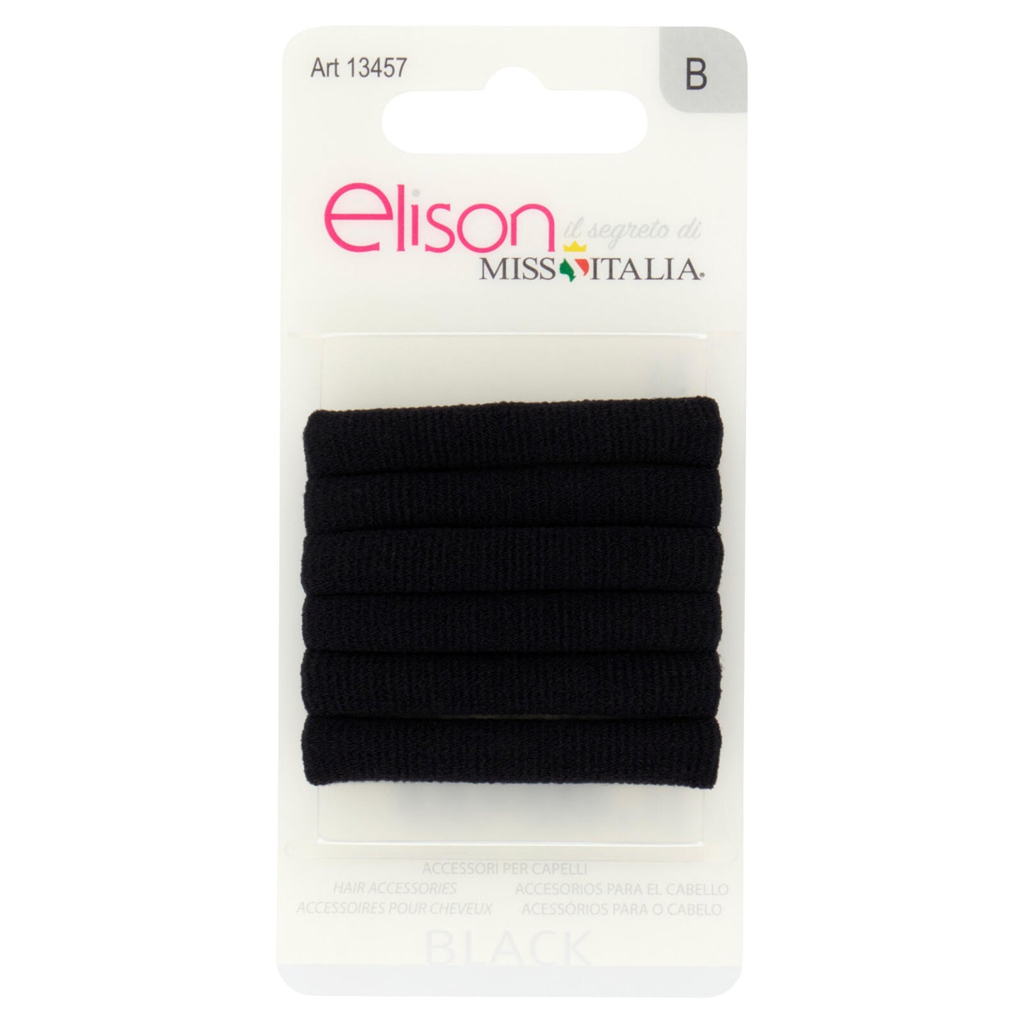 elison Accessori per Capelli Black 6 pz (25525964)