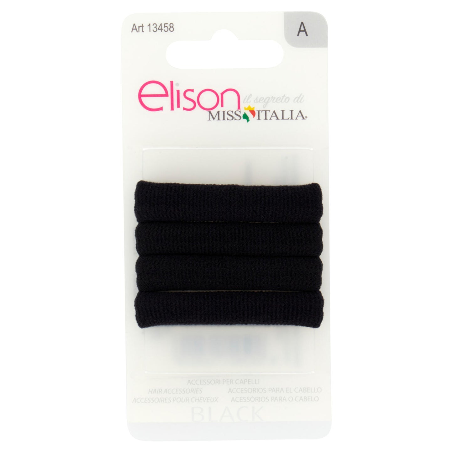 elison Accessori per Capelli Black 4 pz (25525962)