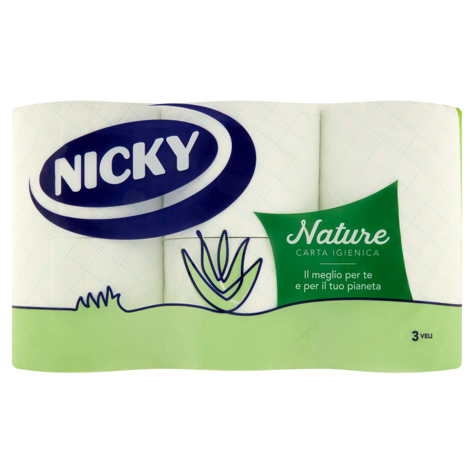 Nicky Nature Carta Igienica 6 pz