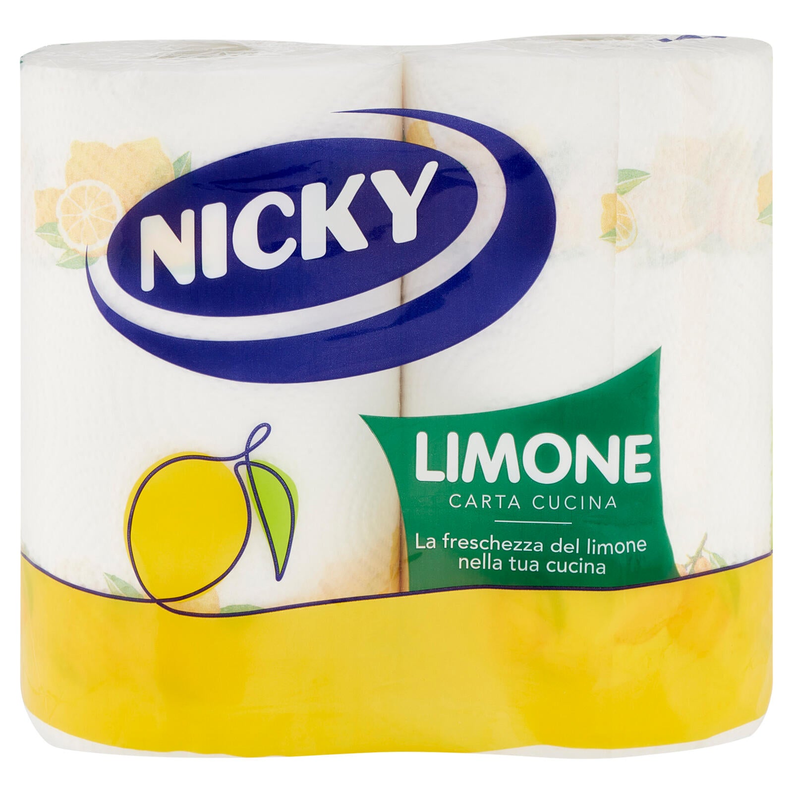 Nicky Limone Carta Cucina 2 pz
