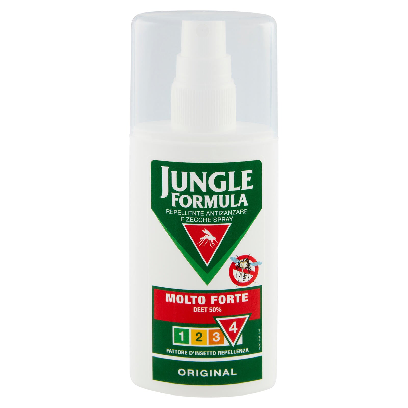 Jungle Formula Repellente Antizanzare e Zecche Spray Molto Forte Deet 50% Original 75 ml (25531405)