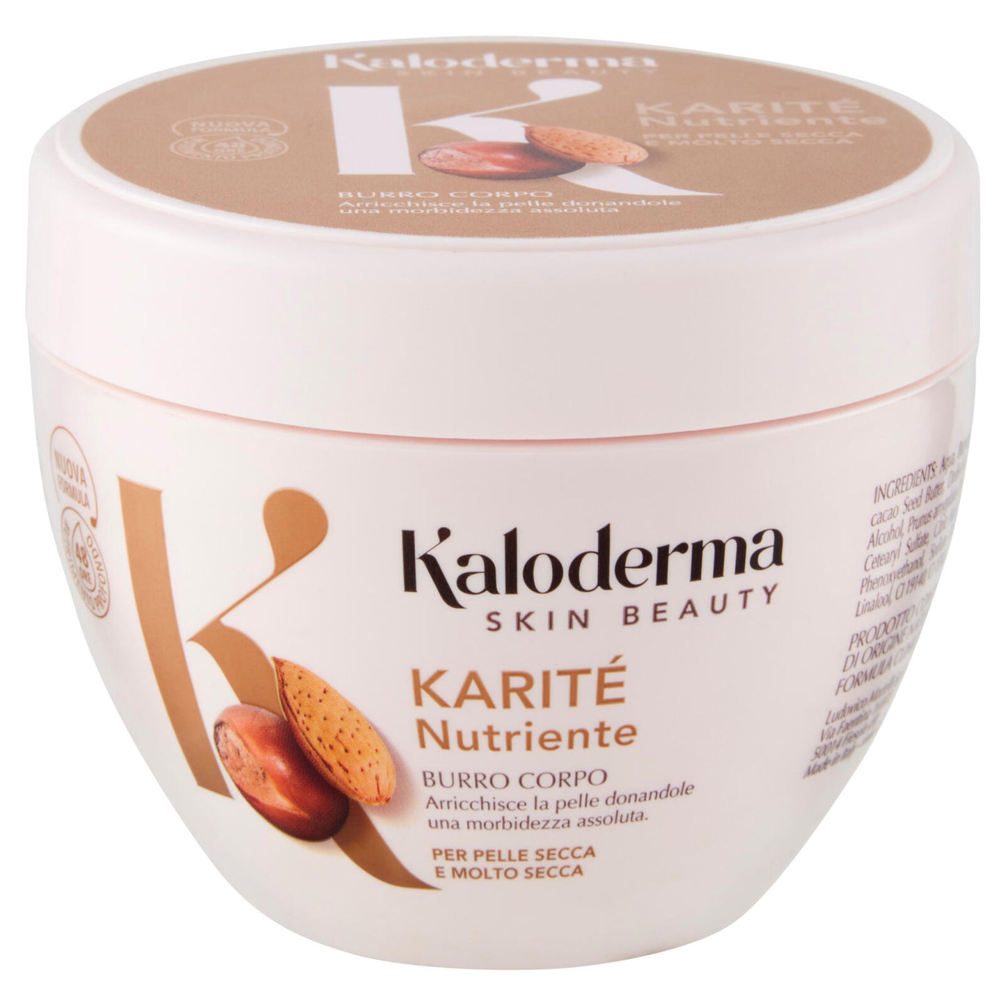 Kaloderma Karité Nutriente Burro Corpo per Pelle Secca e Molto Secca 300 ml