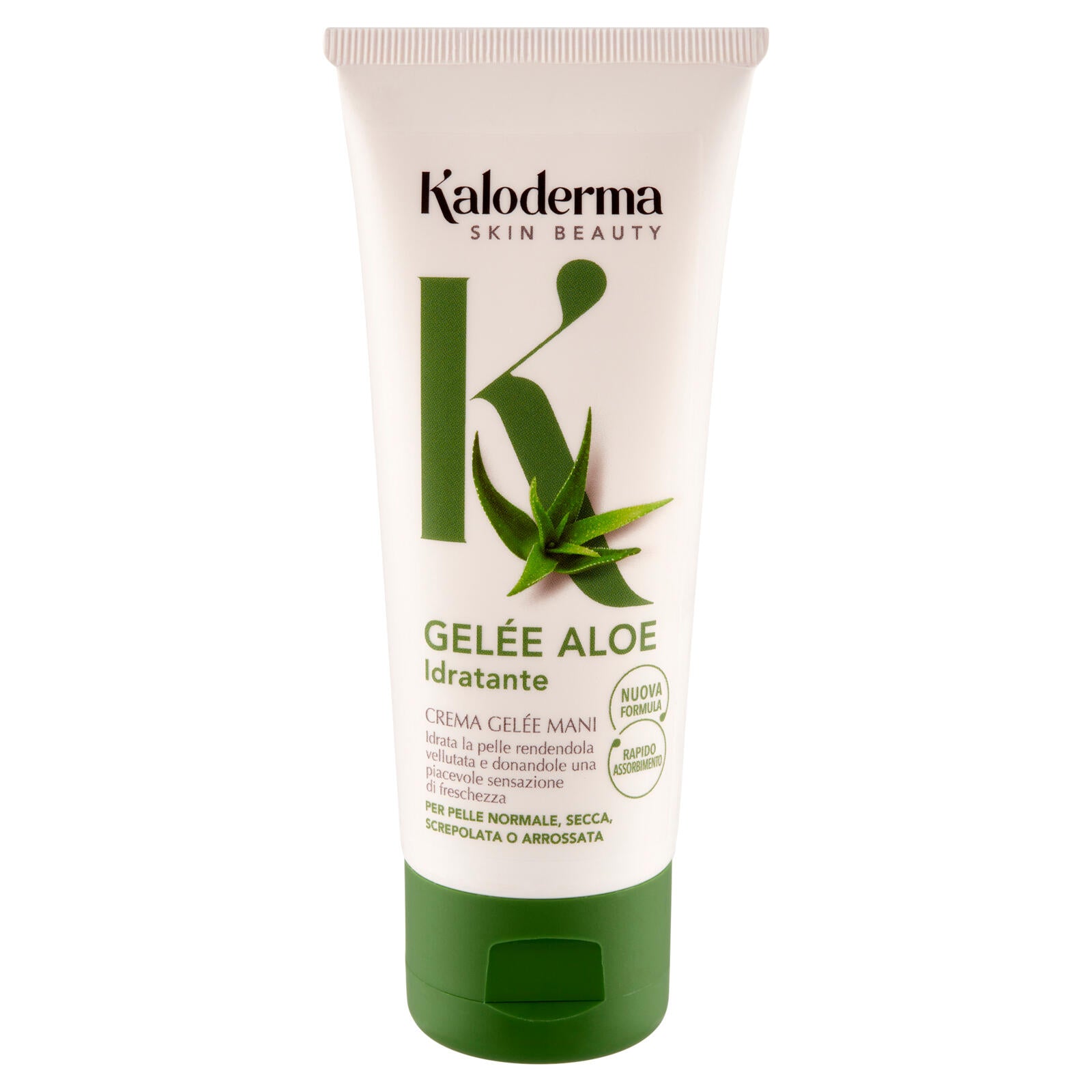Kaloderma Idratante Gelée Aloe Crema Gelée Mani per Pelle Normale,Secca,Screpolata o Arrossata 100ml (25531435)