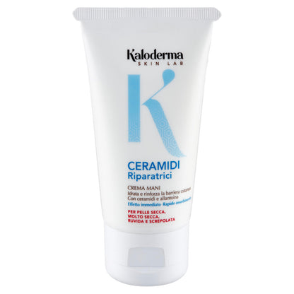 Kaloderma Ceramidi Riparatrici Crema Mani per Pelle Secca, Molto Secca, Ruvida e Screpolata 75 ml (25531433)