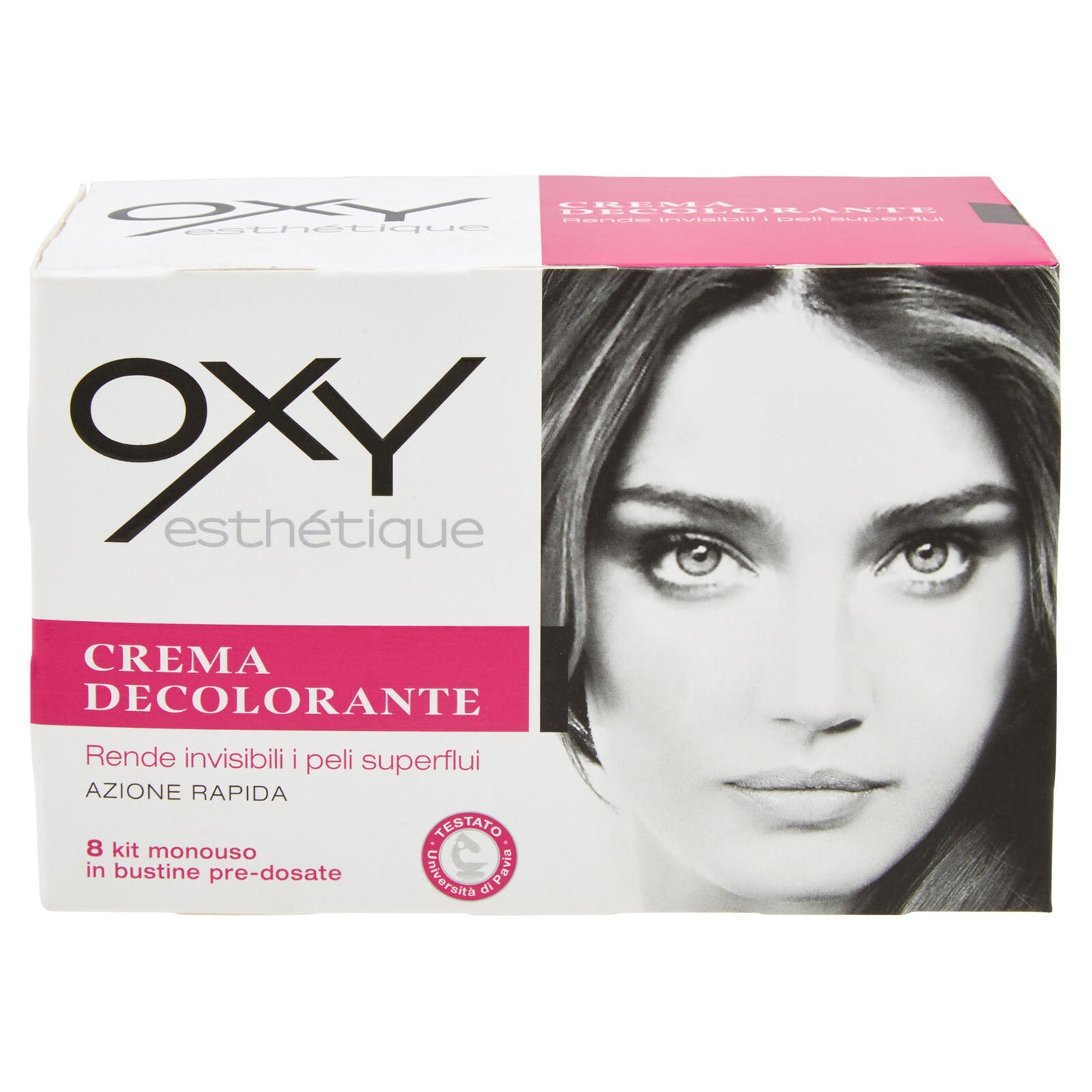 Oxy esthétique Crema Decolorante 8 kit monouso in bustine pre-dosate 75 ml