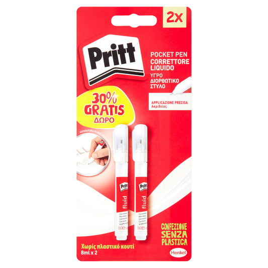 PRITT correttore Pocket Pen 2 x 8 ml (25582581)