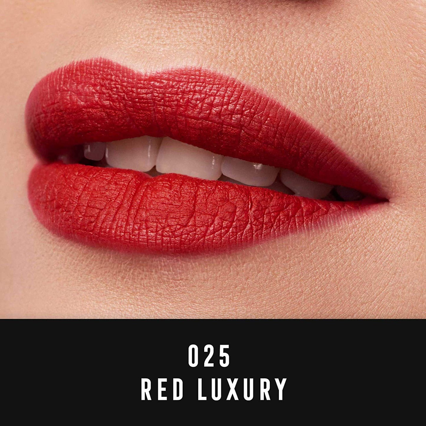Max Factor - Rossetto Matte Liquido Lipfinity Velvet - Idratante, Waterproof e No Transfer - 25 Red Luxury - 4 ml