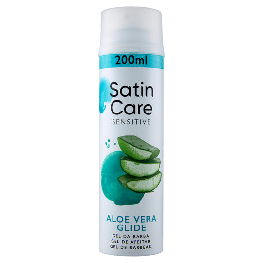 Satin Care Sensitive Aloe Vera Glide Gel da Barba 200 ml