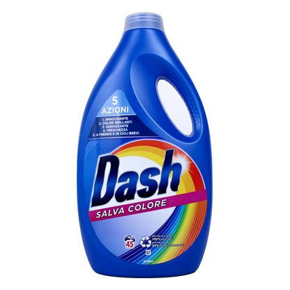 Dash - Liquido Detersivo Bucato Lavatrice Salva Colore - 45 Lavaggi (25524259)