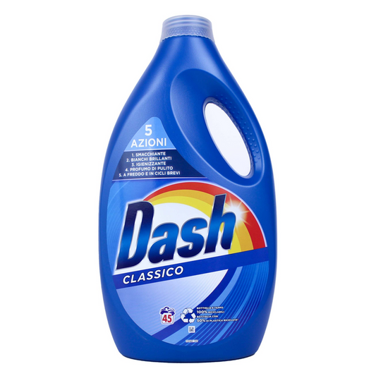Dash - Liquido Detersivo Bucato Lavatrice Classico - 45 Lavaggi (25524257)