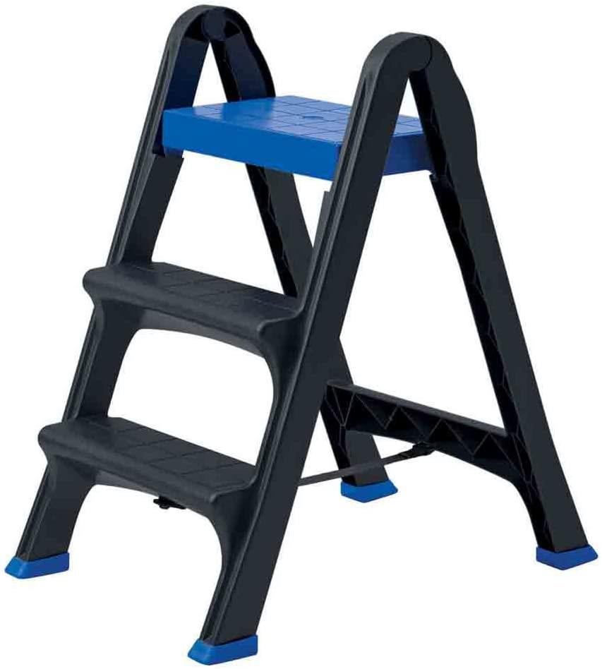 Bama - Skala Sgabello Scaletta 3 Gradini Richiudibile - Portata 130 kg
 (25519768)