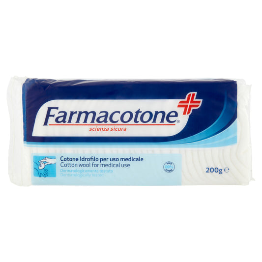 Farmacotone Cotone Idrofilo per uso medicale 200 g
