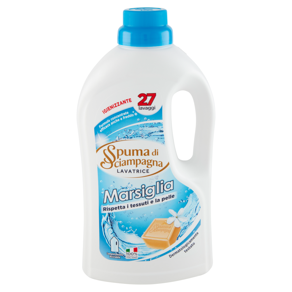 Spuma Di Sciampagna - Detersivo liquido lavatrice - Formula concentrata efficace a freddo - 27 Lavaggi (25607786)