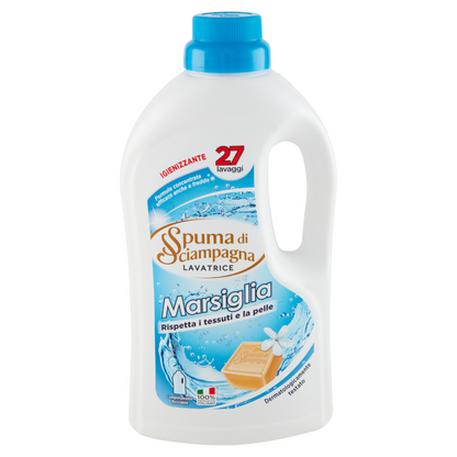 Spuma Di Sciampagna - Detersivo liquido lavatrice - Formula concentrata efficace a freddo - 27 Lavaggi (25607786)