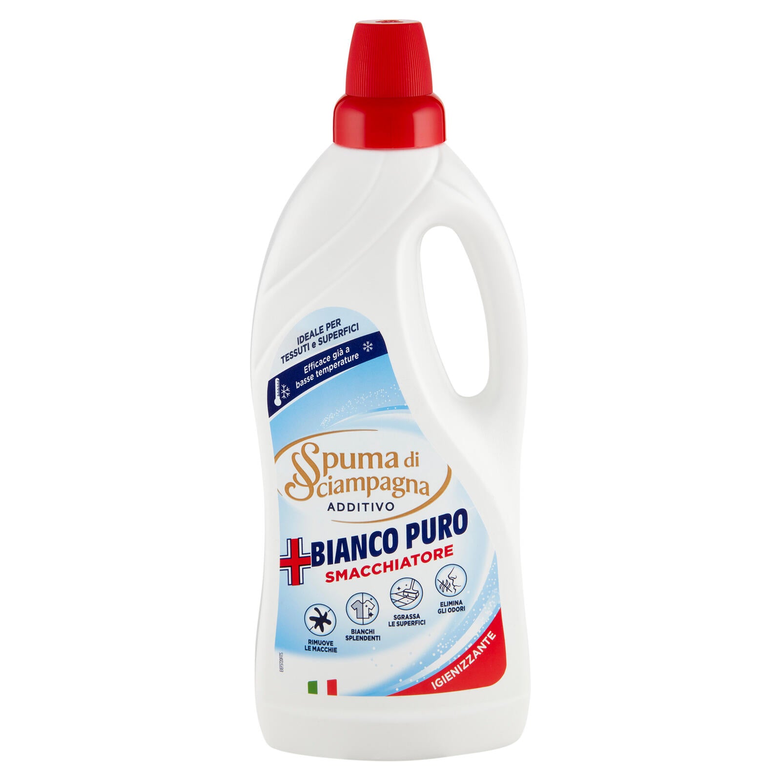 Spuma di Sciampagna Additivo Bianco Puro Smacchiatore Ideale per Tessuti e Superfici 900 ml (25607811)
