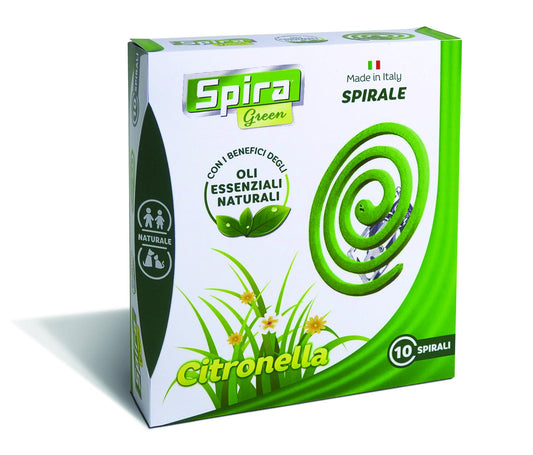 10 Spirali Green agli oli essenziali