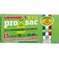virosac Bio propersac Sacchi Biodegradabili con Maniglie 45x60 cm 30L Medium 15 pz