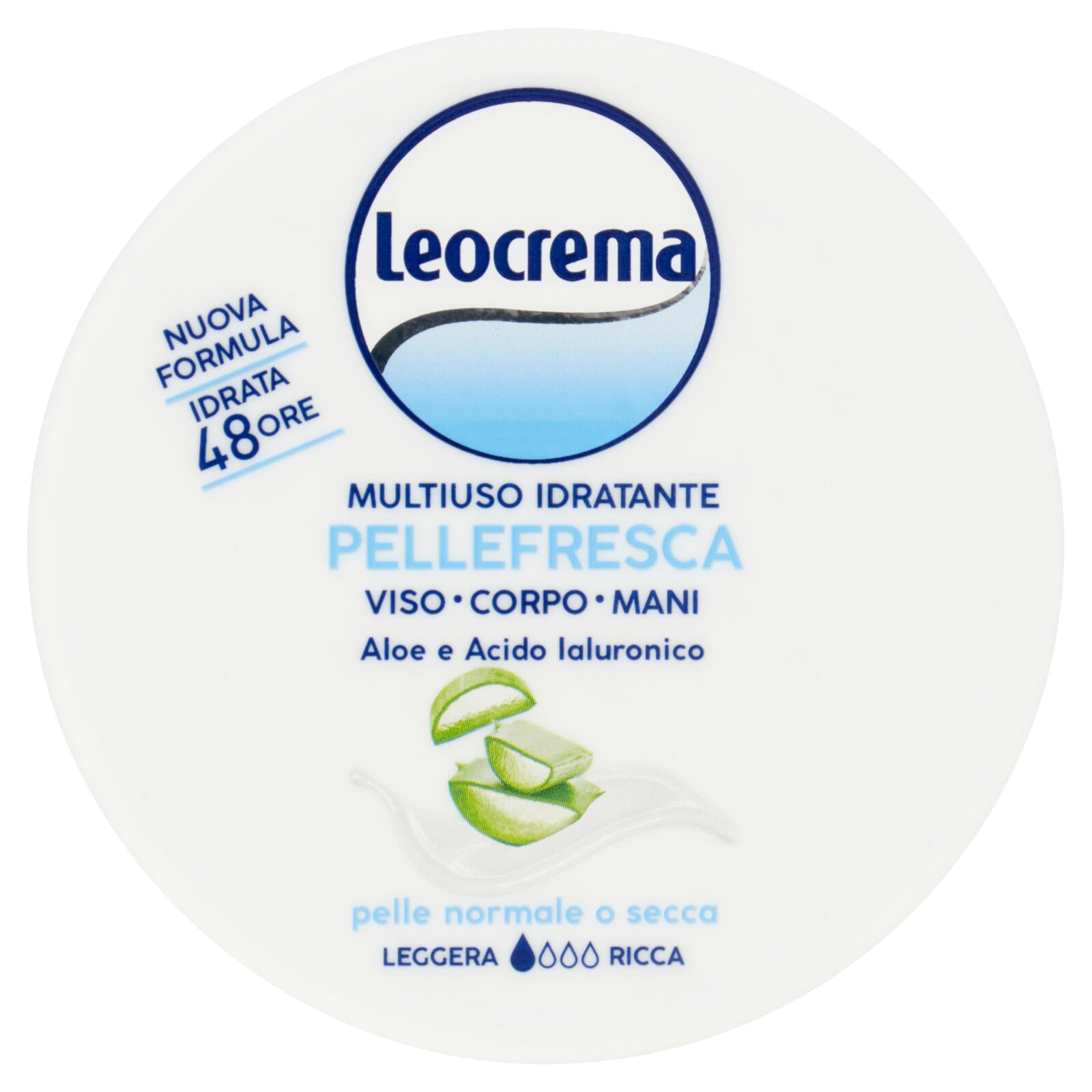 Leocrema Multiuso Idratante Pellefresca Viso - Corpo - Mani pelle normale o secca 150 ml