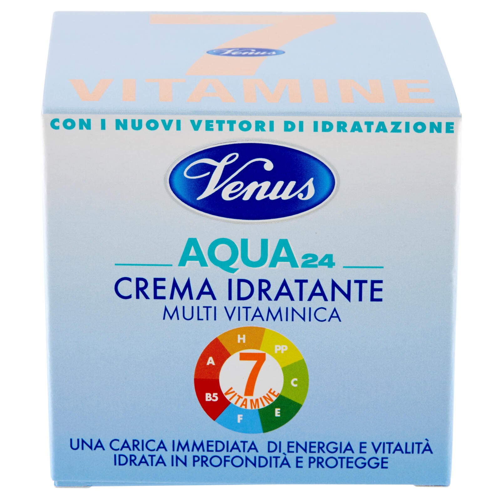Venus Aqua 24 Crema idratante multi vitaminica 7 vitamine 50 ml
