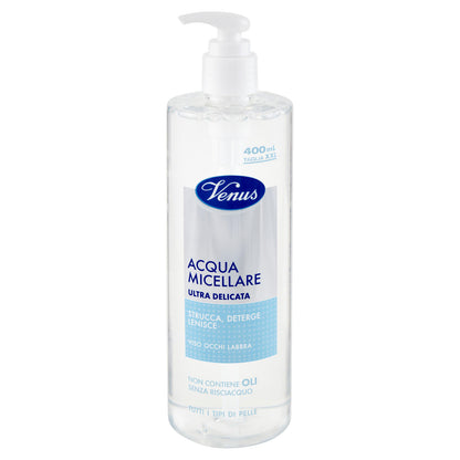 Venus Acqua Micellare Ultra Delicata Tutti i Tipi di Pelle 400 mL (25613369)