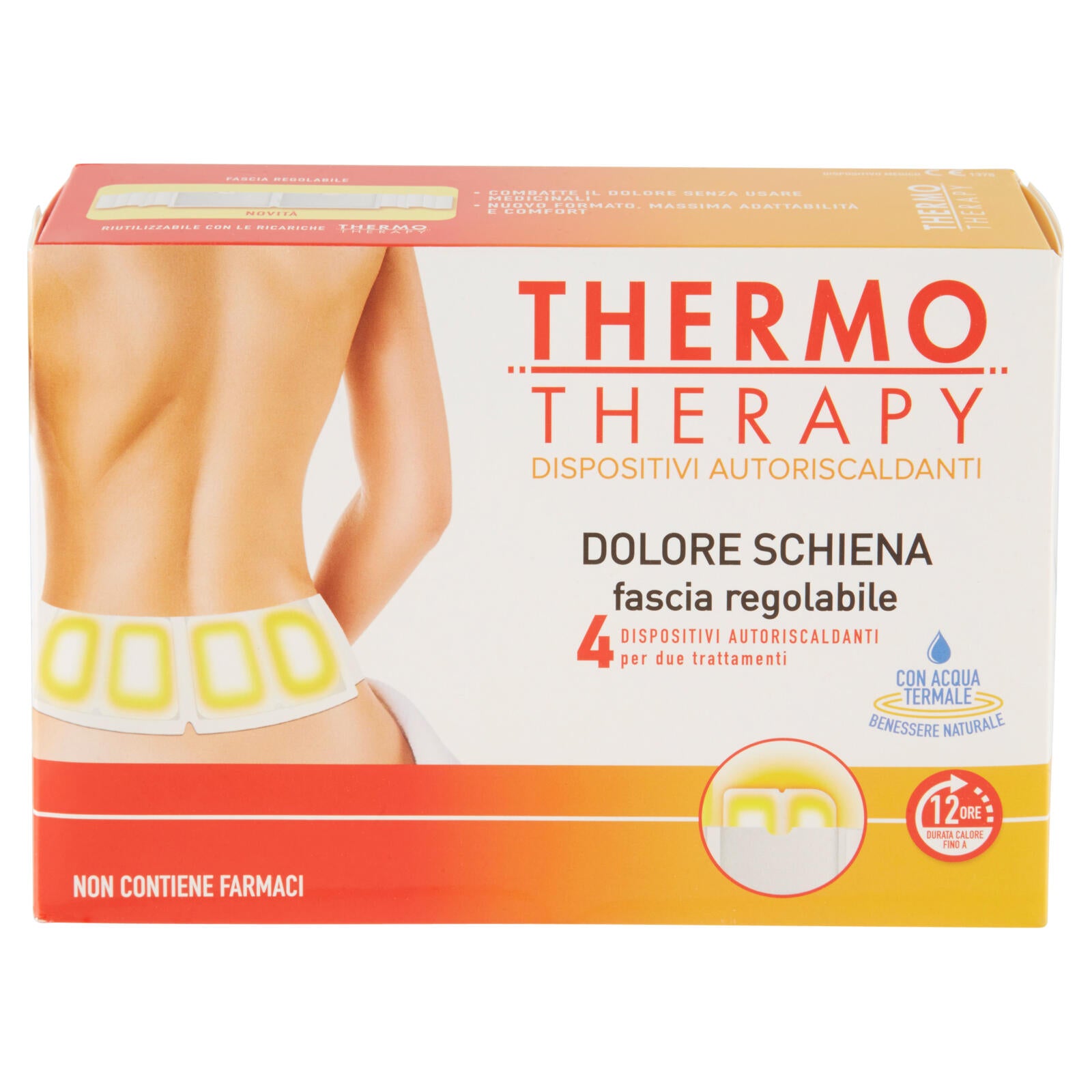 ThermoTherapy Dolore Schiena fascia regolabile ->