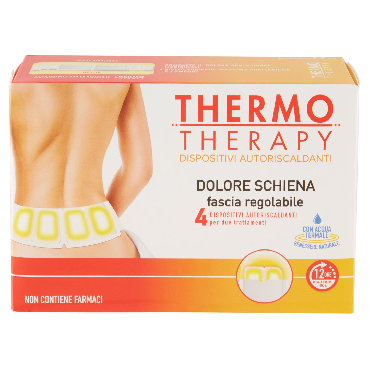 ThermoTherapy Dolore Schiena fascia regolabile