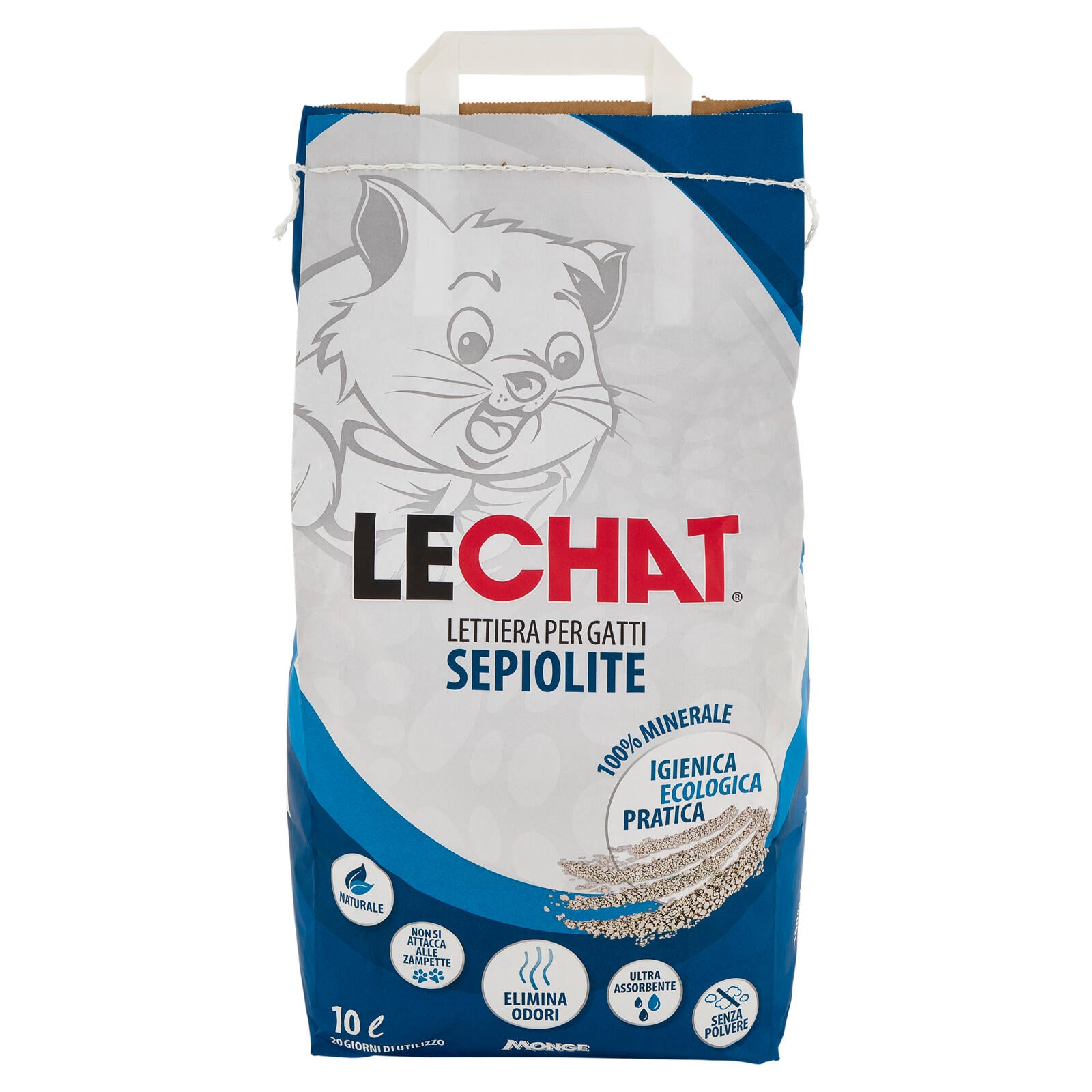 LeChat Lettiera per Gatti Sepiolite 10 l (25533314)