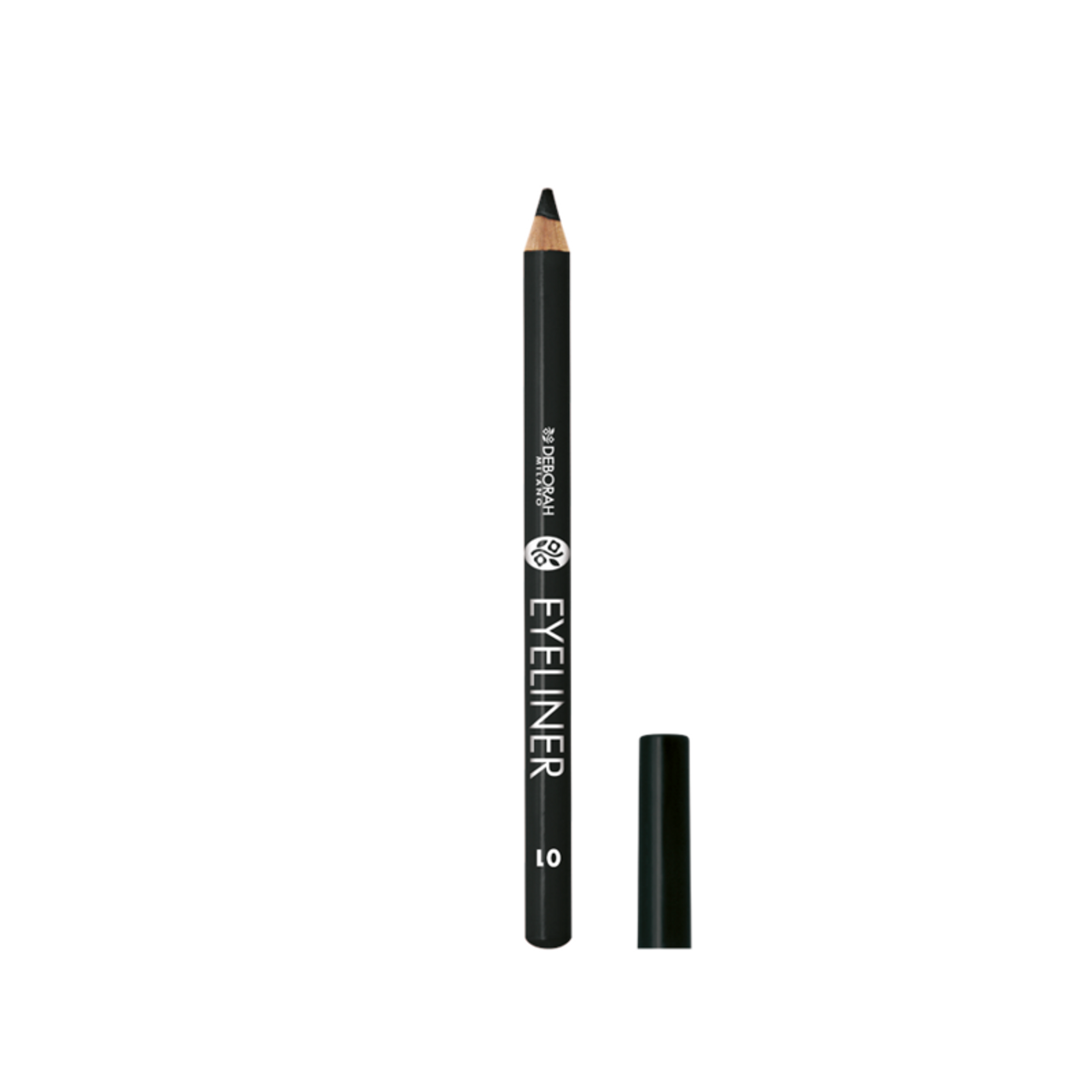 DEBORAH MILANO - Matita Occhi Eyeliner N.01 Black - Tratto Preciso, Formula Morbida e Scorrevole (25524955)